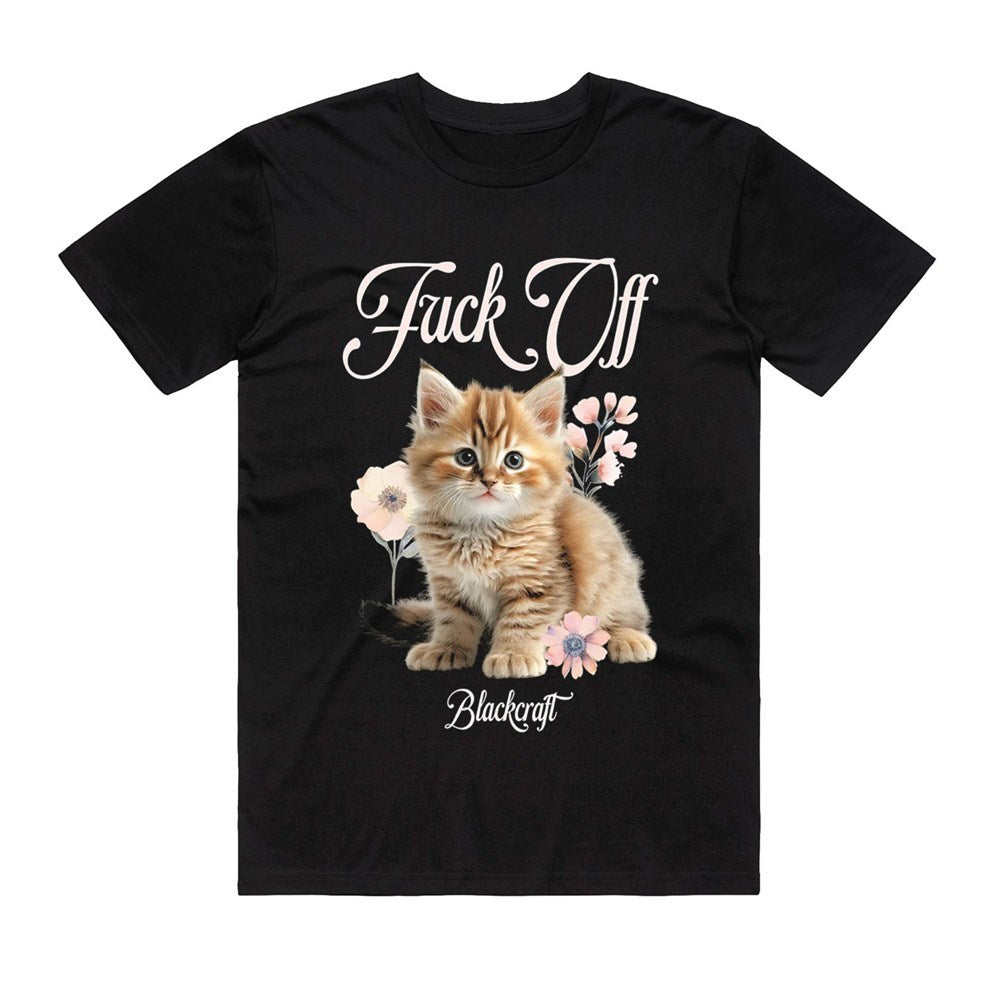 Blackcraft | F Off Cat T-SHIRT [PREORDER]