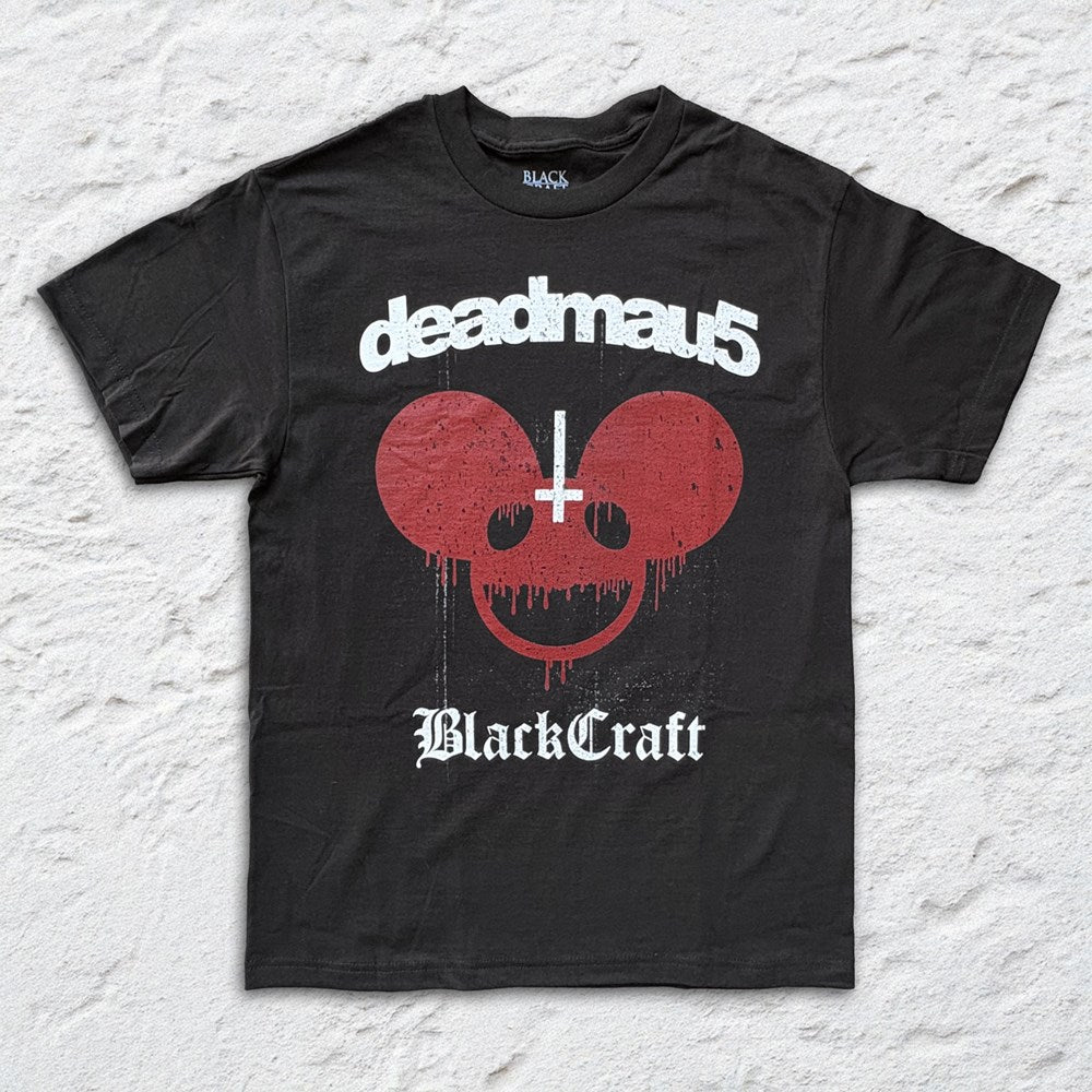 Blackcraft x Deadmau5 | Blood Mau5 T-SHIRT [PREORDER]