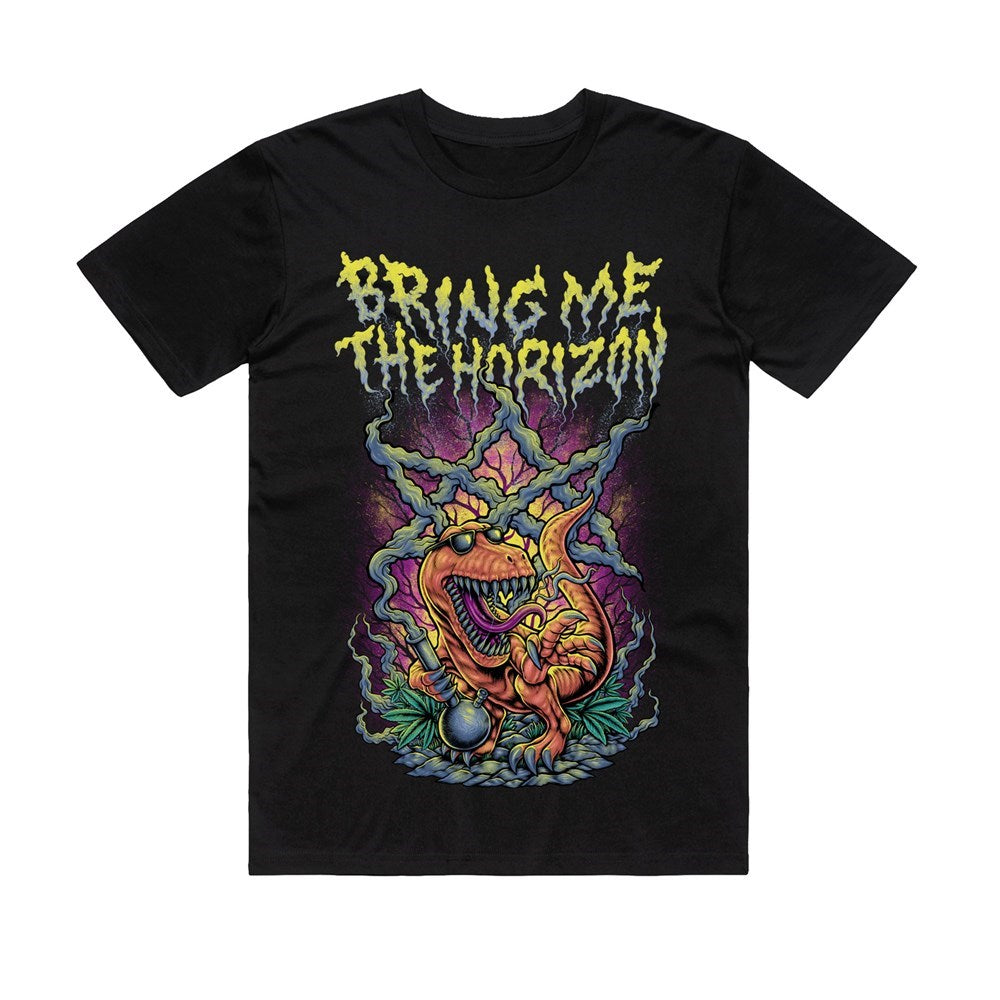 Bring Me The Horizon | Smoking Dinosaur T-SHIRT [PREORDER]