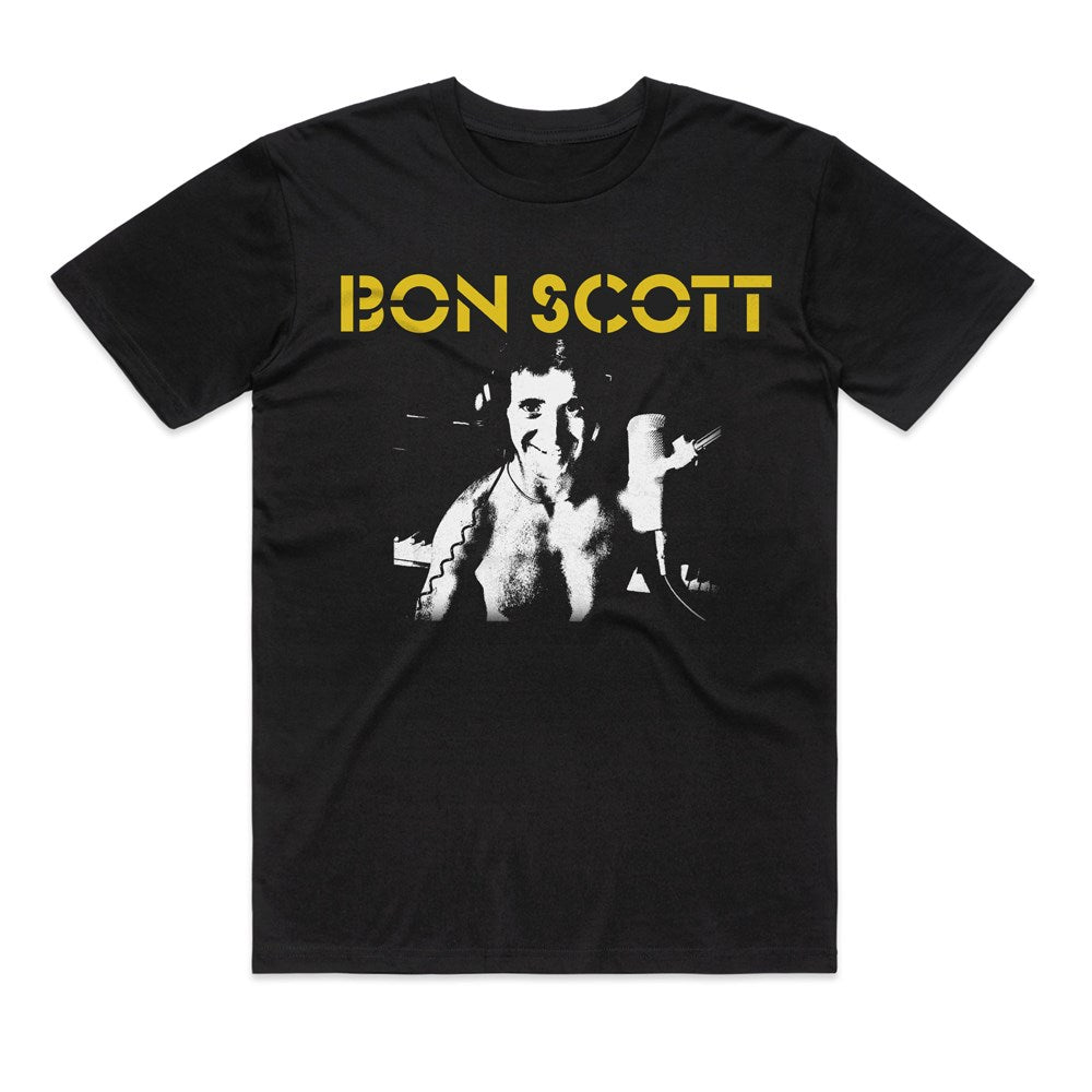 Bon Scott | Studio Pic Black [Black] T-SHIRT [PREORDER]