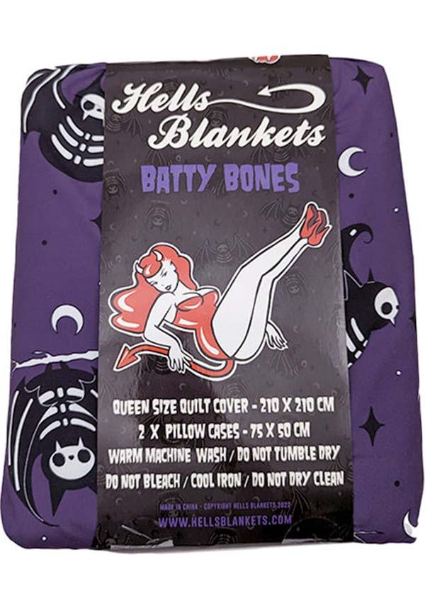 Batty Bones | KING QUILT SET**