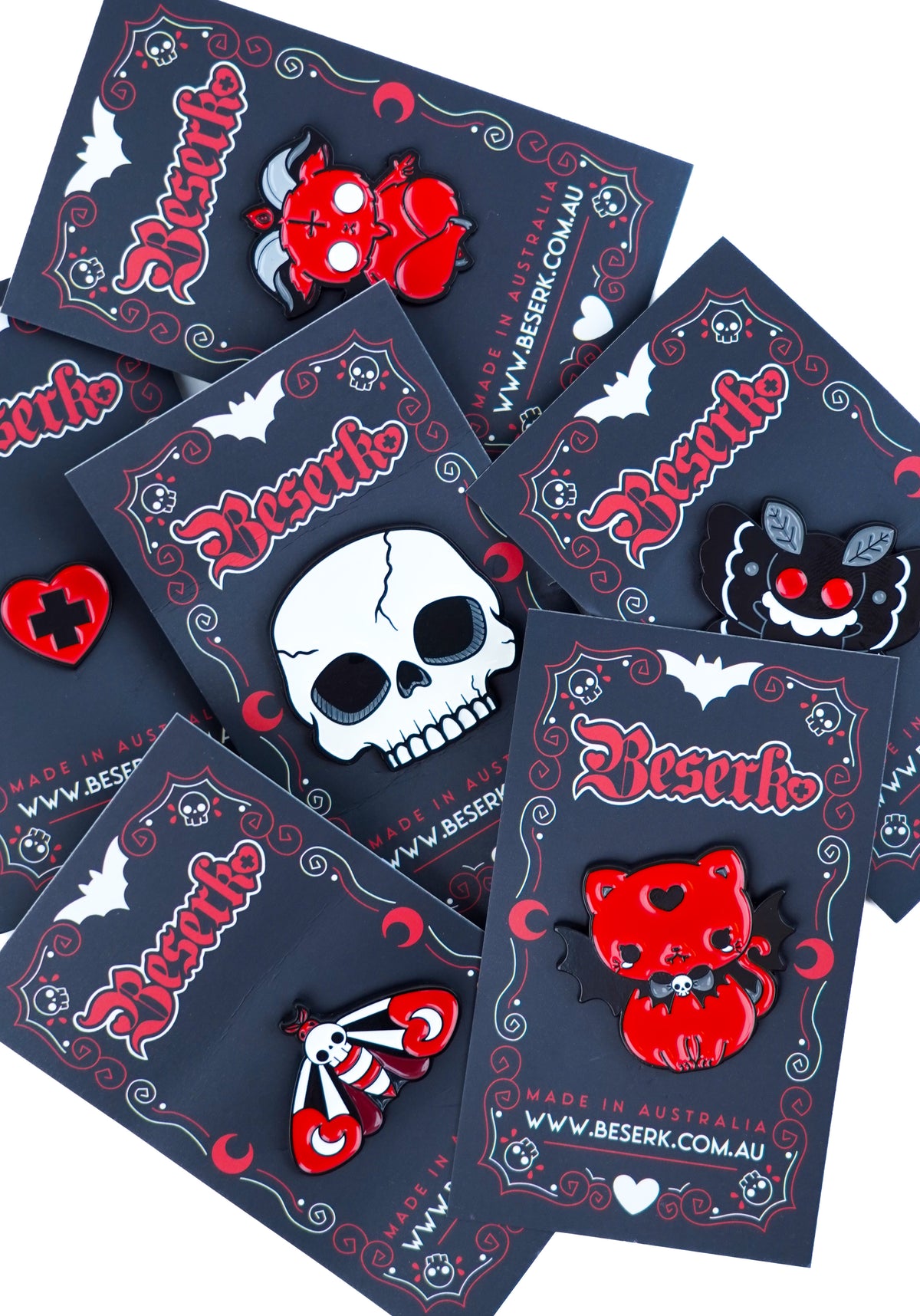 Beserk Heart | ENAMEL PIN