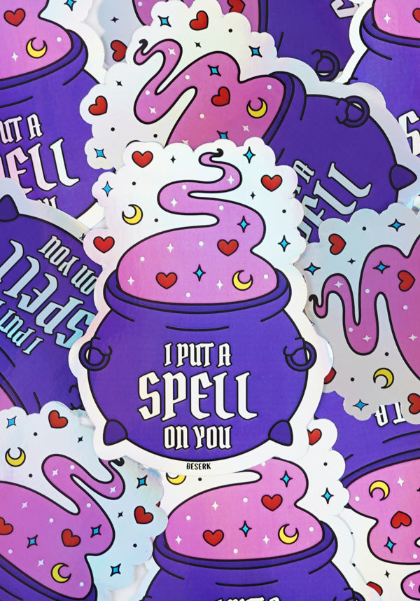 I Put A Spell On You [Holo] vinyl sticker