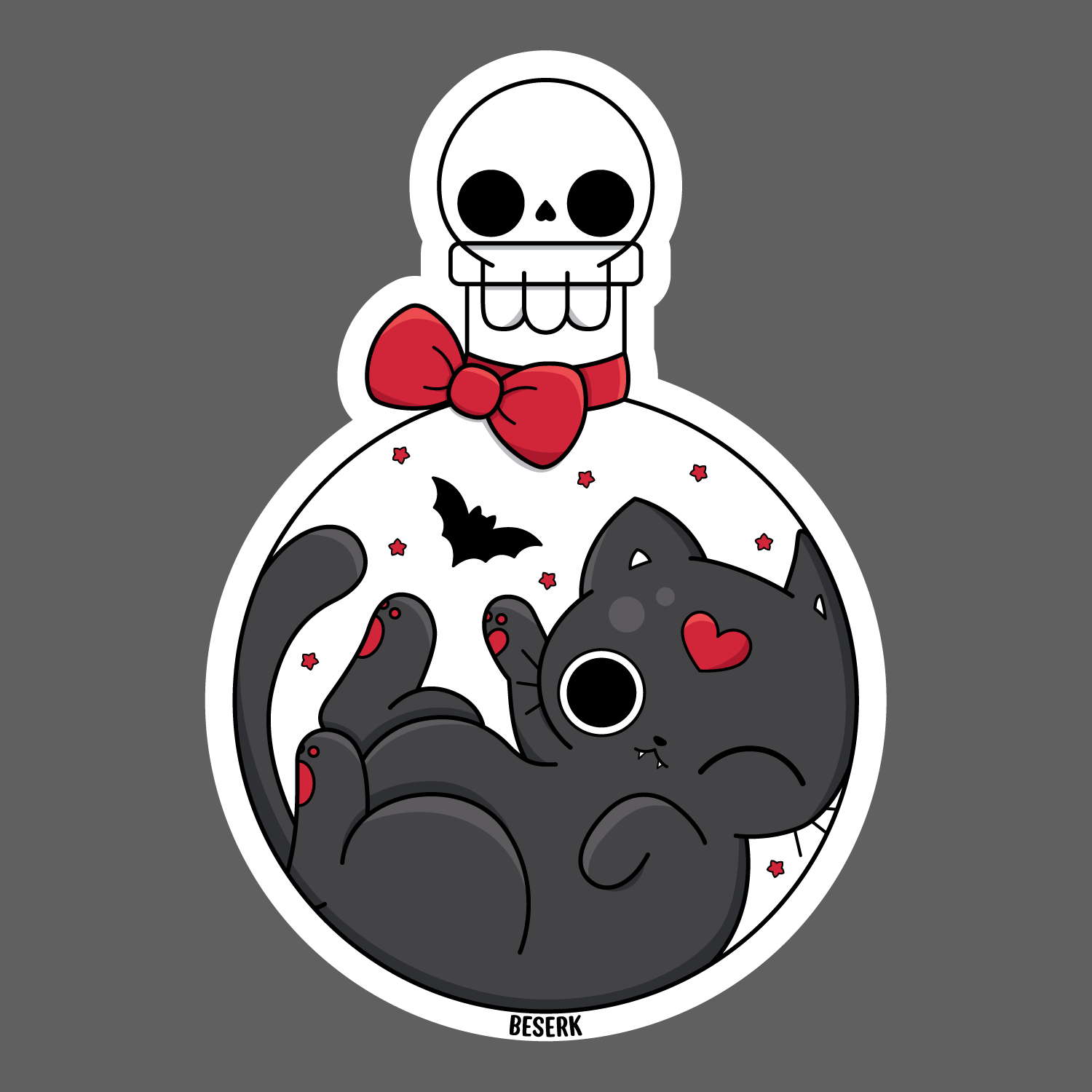 Feline Fine | STICKER