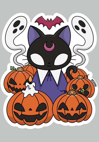 Neko Pumpkin Patch | VINYL STICKER