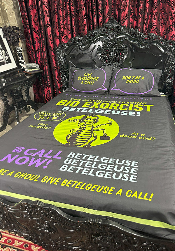 Beetlejuice: Bio Exorcist [King] | QUILT SET**