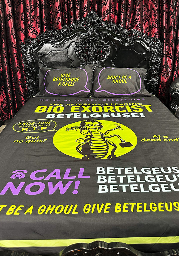 Beetlejuice: Bio Exorcist [King] | QUILT SET**