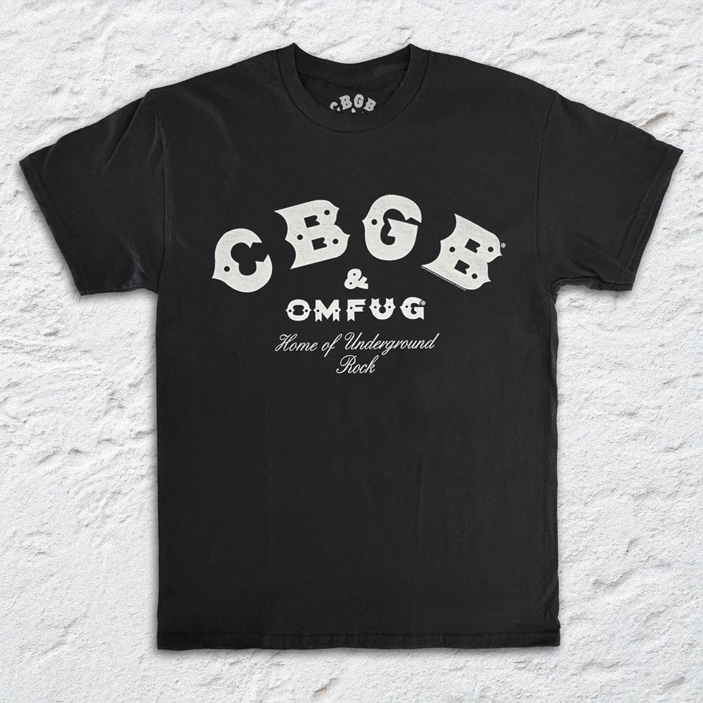 CBGB & OMFUG - OG Logo - Black T-shirt