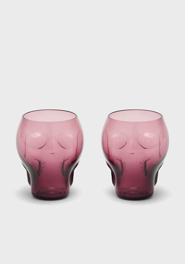 Cranium [Plum] | DRINKING GLASSES