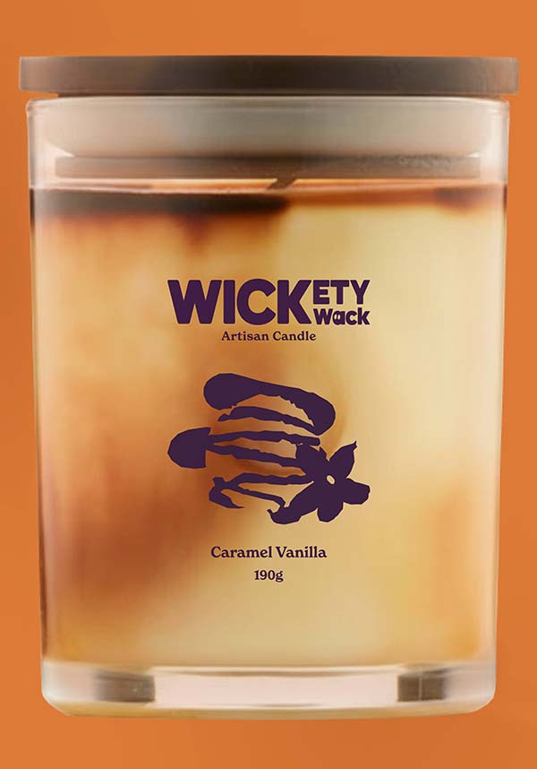 Wick’ety Wack Caramel Vanilla - Front View