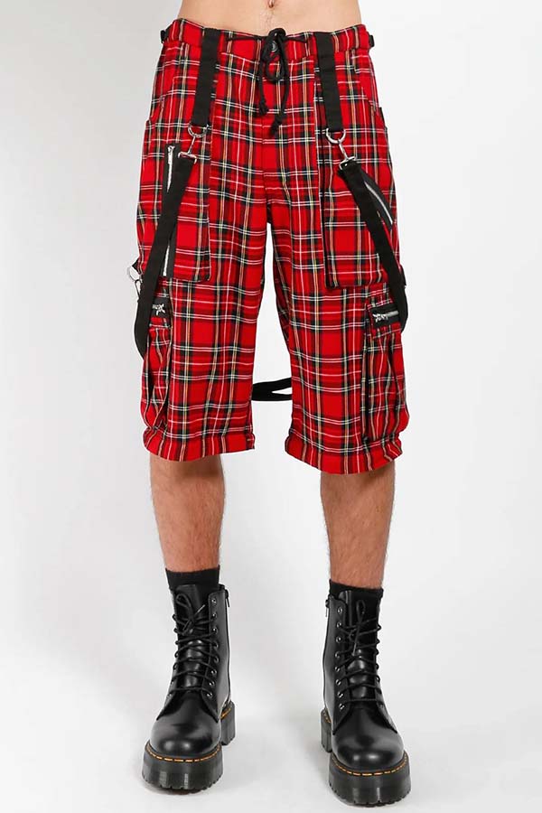 Clash [Red Plaid] | PANTS