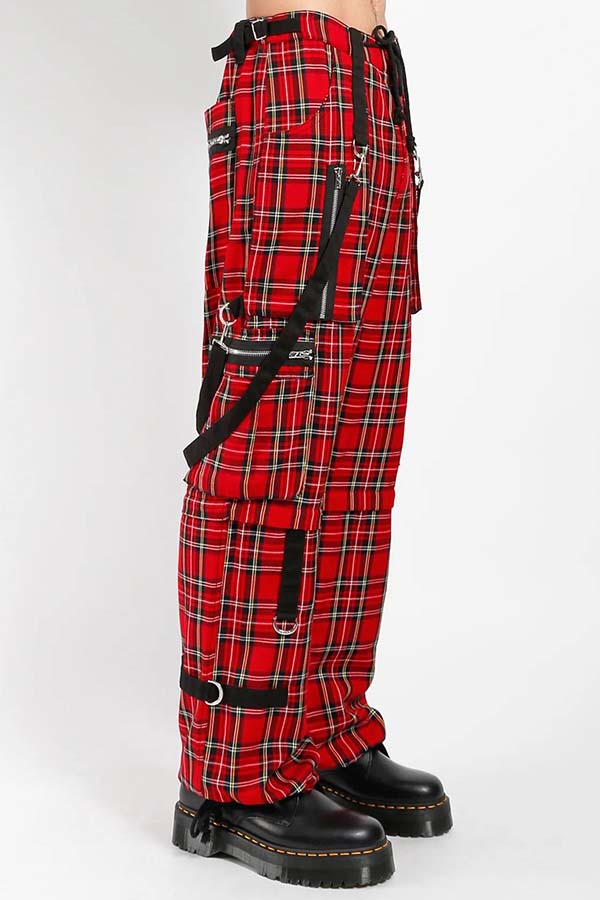 Clash [Red Plaid] | PANTS