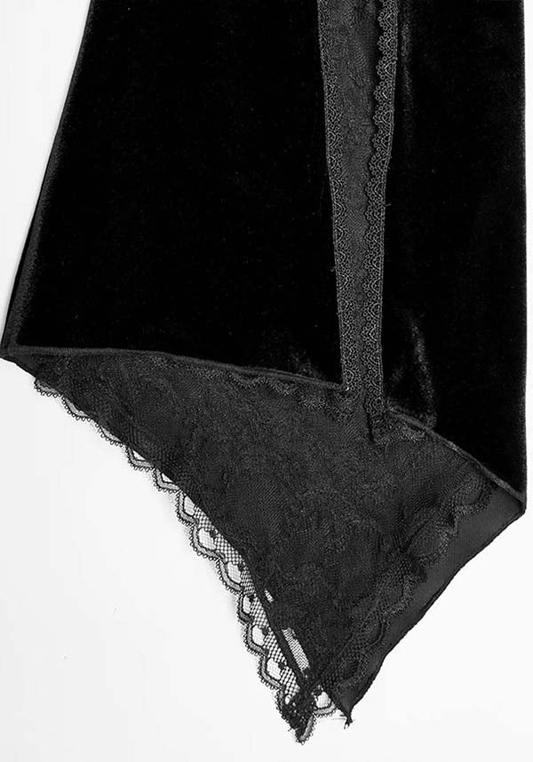 Twilight [Black] Velvet | MAXI DRESS