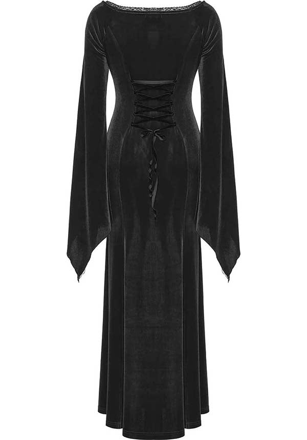 Twilight [Black] Velvet | MAXI DRESS