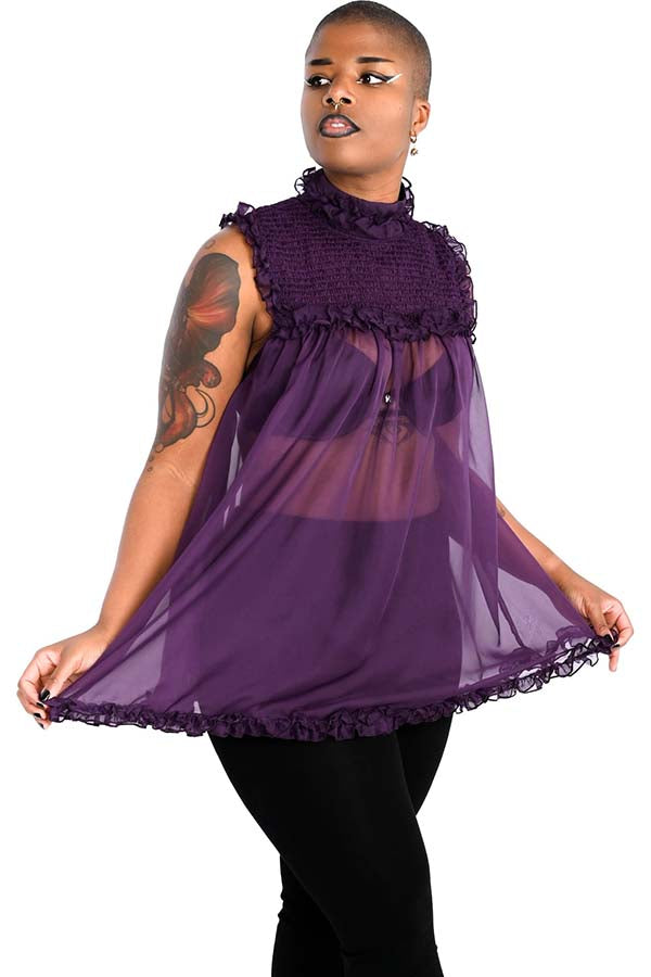 Kathryn [Flora] | BABYDOLL DRESS