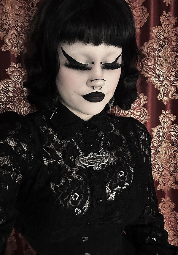 Darling Coffin Plaque | NECKLACE*