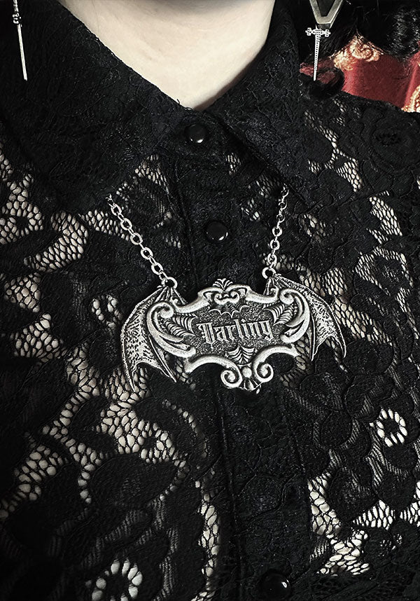 Darling Coffin Plaque | NECKLACE*
