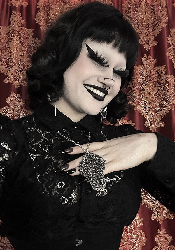 Dearly Beloved Coffin | NECKLACE