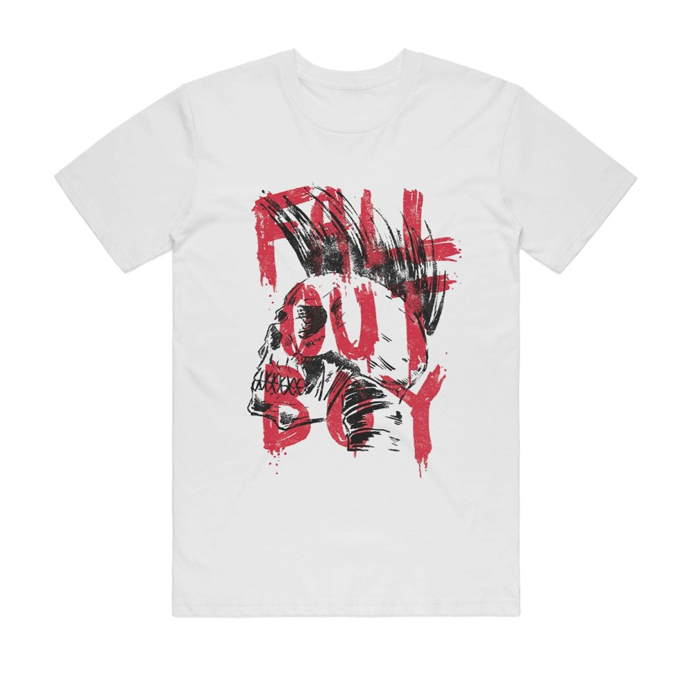 Fall Out Boy | Skull Mohawk T-SHIRT [PREORDER]