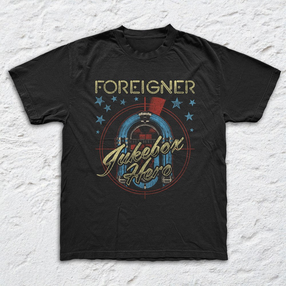 Foreigner | Jukebox Hero T-SHIRT [PREORDER]