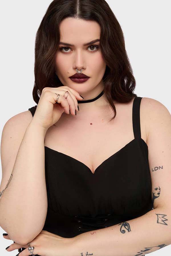 Fawnelle Lace Up | CORSET TOP