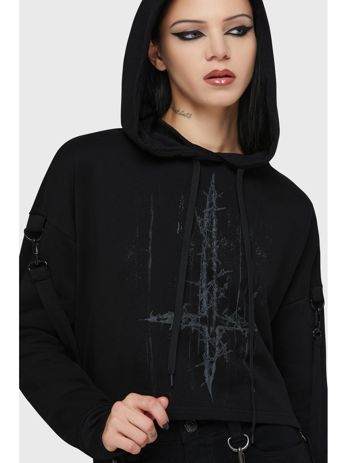 Final Dictvm | CROPPED HOODIE