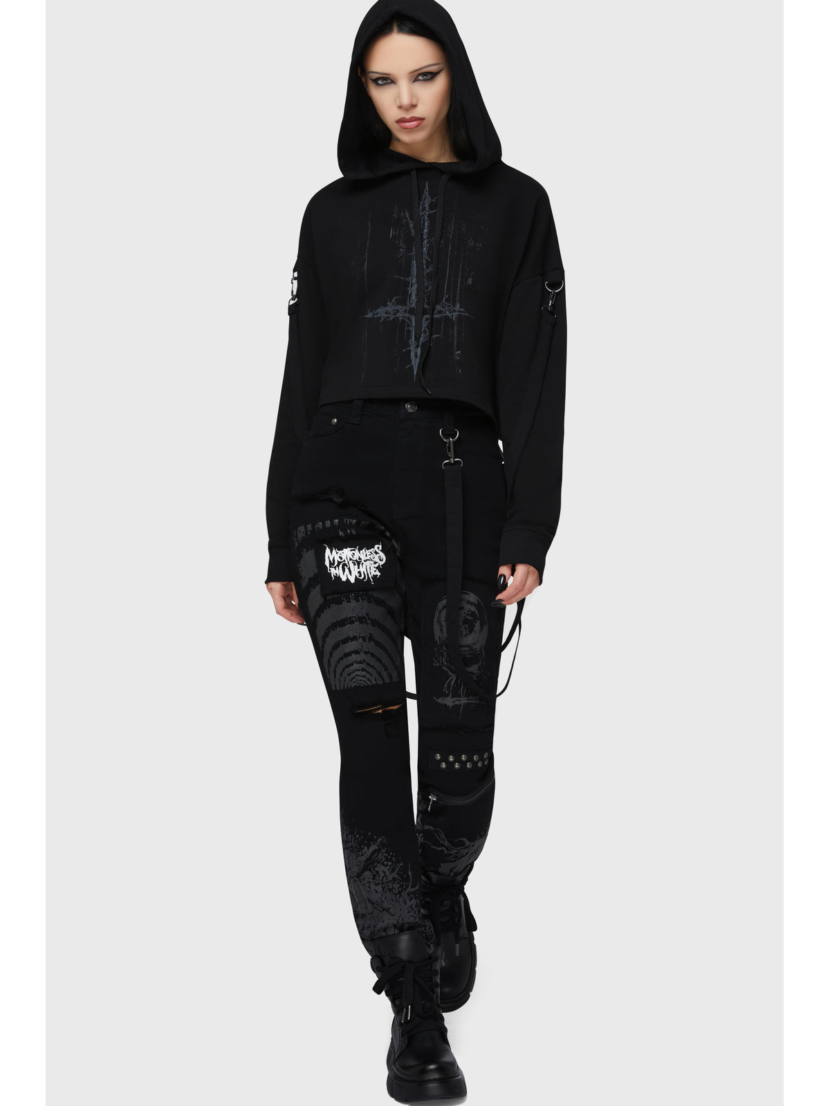 Final Dictvm | CROPPED HOODIE