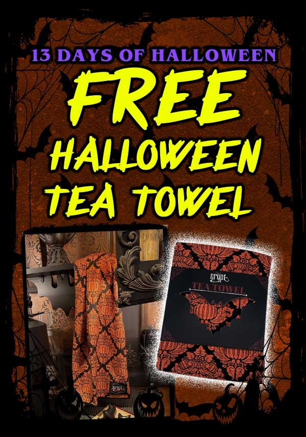👻FREE HALLOWEEN TEA TOWEL👻