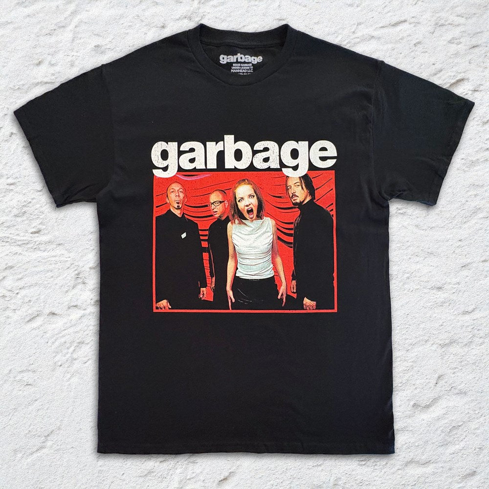 Garbage | Yelling Photo [Black] T-SHIRT [PREORDER]