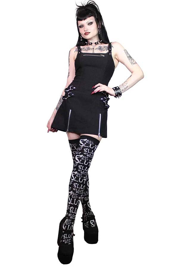 Annette [Black] | MINI DRESS