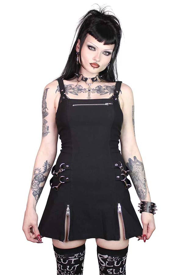 Annette [Black] | MINI DRESS
