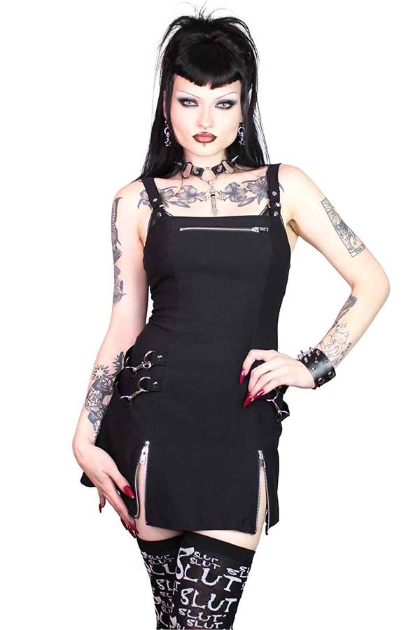 Annette [Black] | MINI DRESS