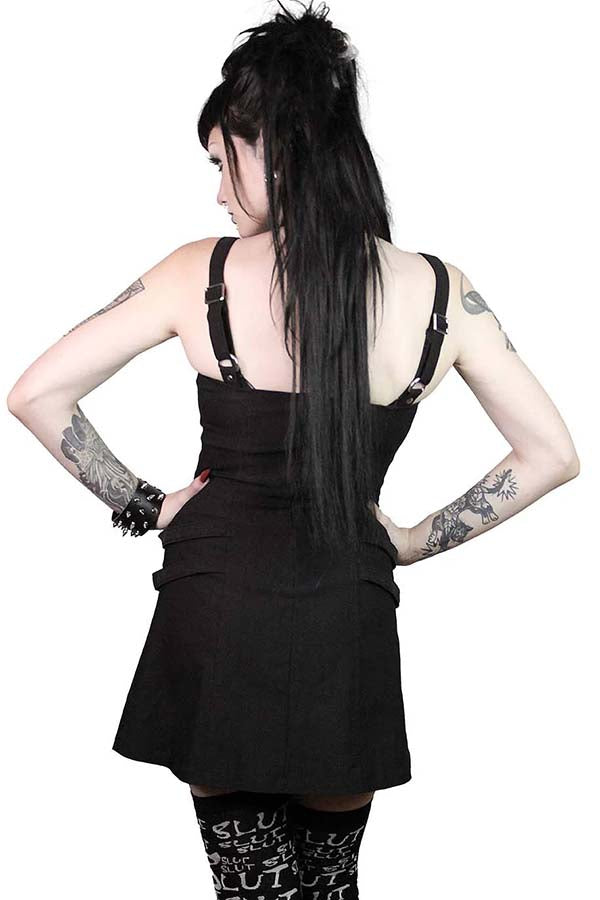 Annette [Black] | MINI DRESS