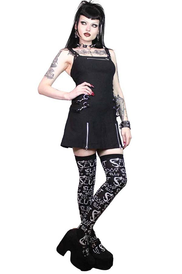 Annette [Black] | MINI DRESS