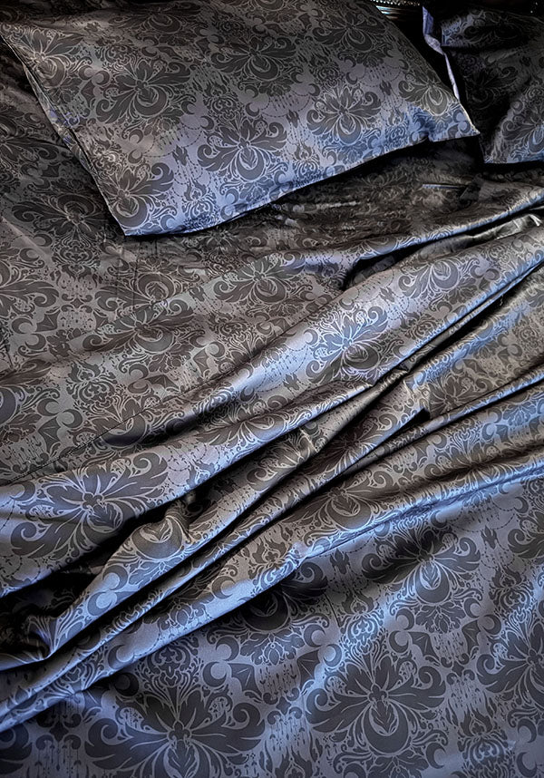 Good Mourning [Grey] | QUILT SET [KING]