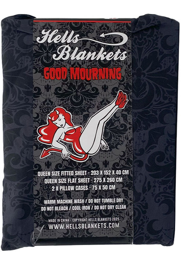 Good Mourning [Grey] | SHEET SET [KING SINGLE]