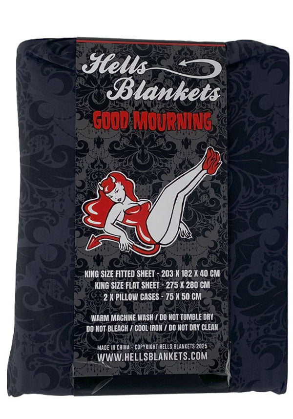Good Mourning [Grey] | SHEET SET [KING]