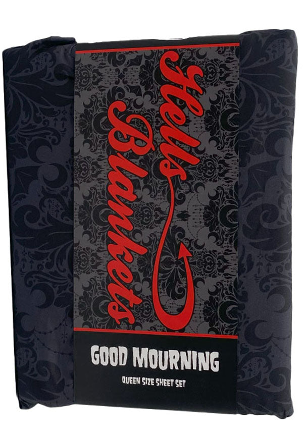 Good Mourning [Grey] | SHEET SET [QUEEN]