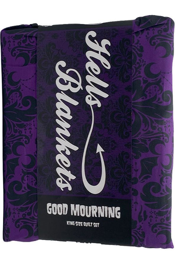 Good Mourning [Purple] | QUILT SET [KING SINGLE]