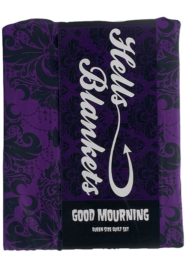 Good Mourning [Purple] | QUILT SET [KING SINGLE]