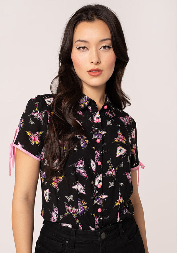 Kocho | BUTTON UP TOP