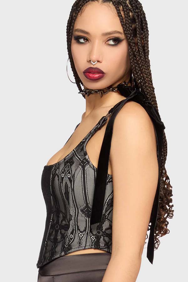 Hallowed Obscura | CORSET TOP