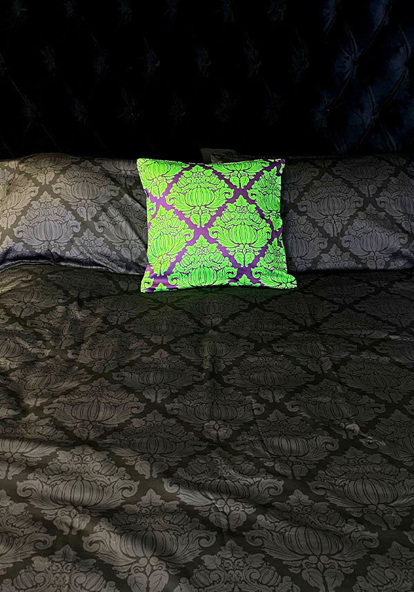 Haunted Harvest [Black/Grey] | QUILT SET [KING SINGLE]