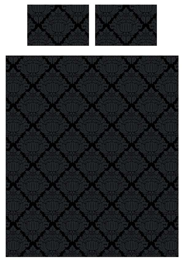 Haunted Harvest [Black/Grey] | QUILT SET [DOUBLE]