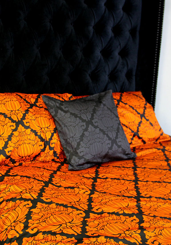 Haunted Harvest [Black/Orange] | QUILT SET [SUPER KING]