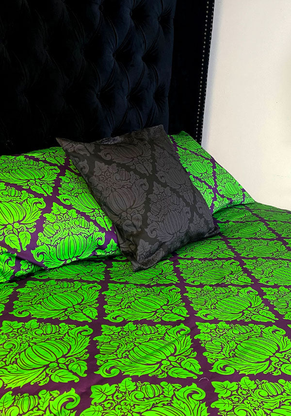 Haunted Harvest [Green/Purple] | QUILT SET [SINGLE]