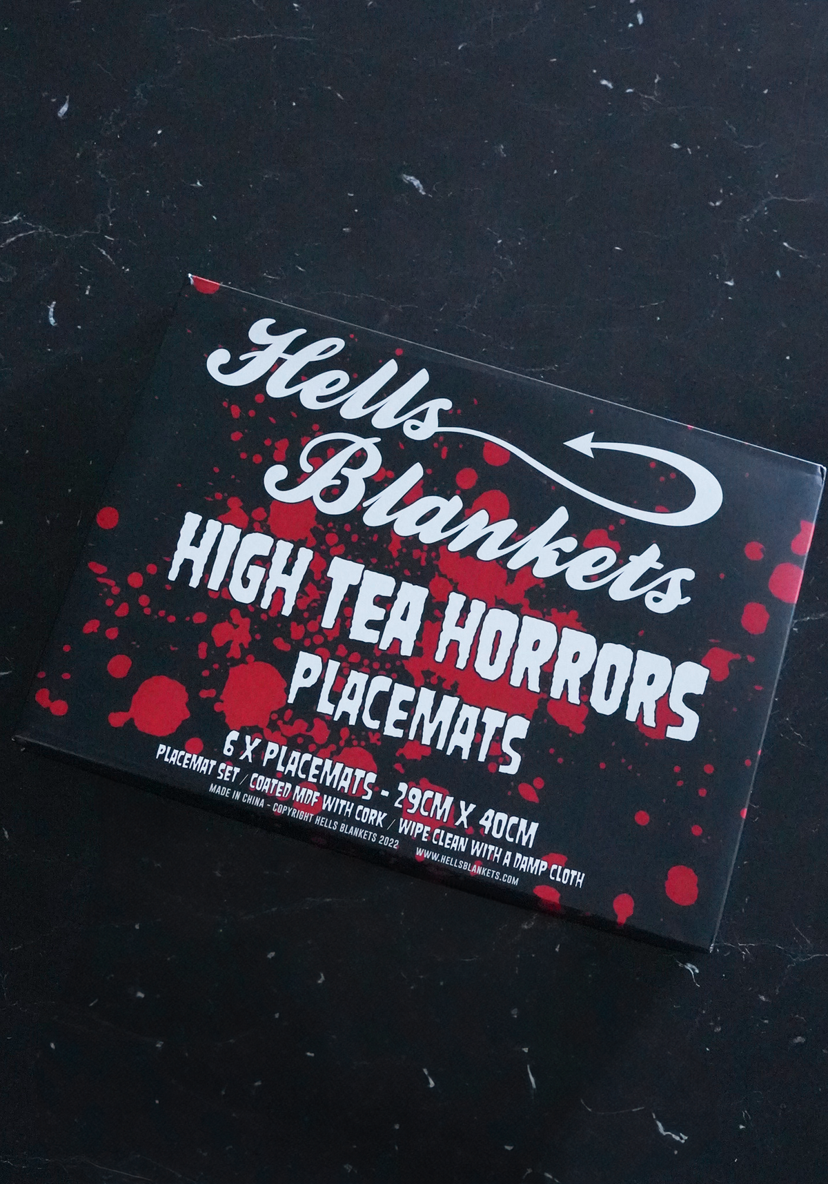 High Tea Horrors | PLACEMAT SET