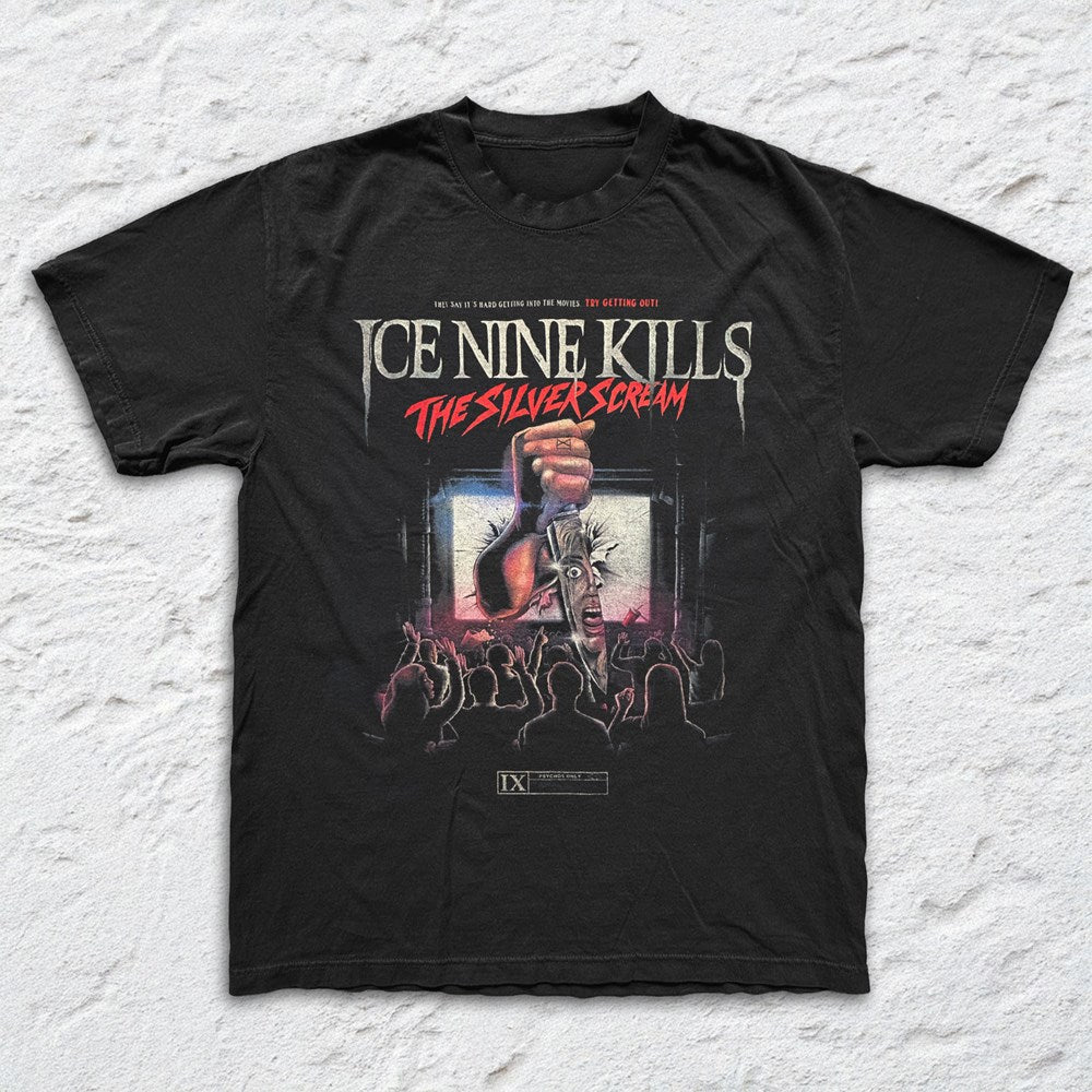Ice Nine Kills | Silver Scream T-SHIRT [PREORDER]