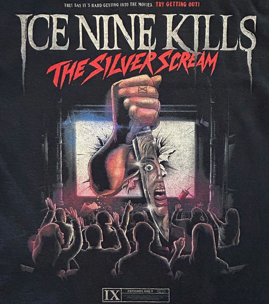 Ice Nine Kills | Silver Scream T-SHIRT [PREORDER]