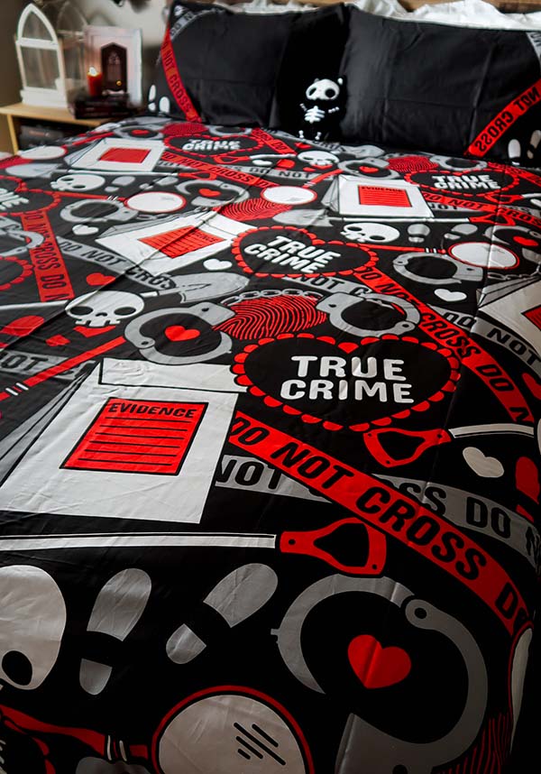 True Crime | QUEEN QUILT SET [COTTON]